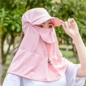 돌돌이 자외선 선모자 비치 밀짚모자 차단 여성용 썬캡 여름