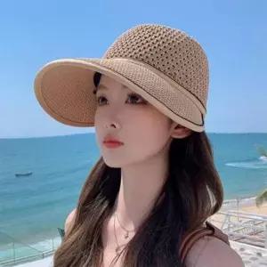 여름 업매쉬 자외선차단 여성 모자 숏캡
