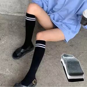 여성 스트라이프 니삭스 반스타킹 스커트 반바지 양말