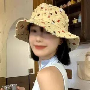 모자 빈티지체크 여자 준캡 여성 모자 면벙거지 성인모자 벙거지 버킷햇