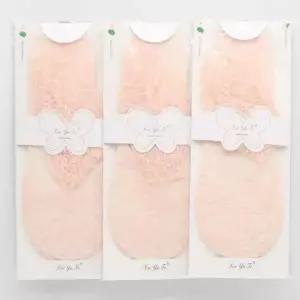 레이스 3켤레 양말 여성레이스양말 레이스덧신