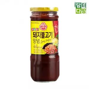 오뚜기 돼지불고기 양념 500g x 3개