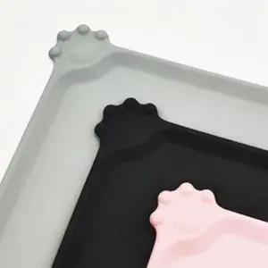 강아지 고양이 실리콘 매트 식탁깔개 식탁패드 모던테이블매트 테이블깔개 식탁꾸미기