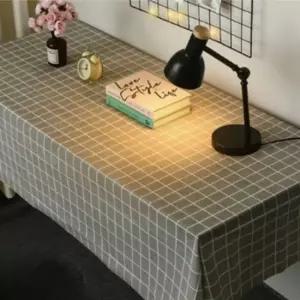 방수 체크 테이블보 캠핑용 예쁜 식탁보 행사용테이블보 행사테이블보 원탁테이블보