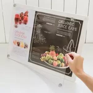 A3 거치형 자석식 투명 액자 가로세로 거치형액자 탁상액자 포토테이블액자 투명액자