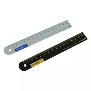 [하프클럽/]15cm ZF 색생램덤 스틸자 1개입