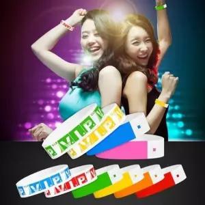 고품질 방수 손목 종이팔찌 박람회 입장권 콘서트 파티 티켓 파티 티켓 (W37140D)
