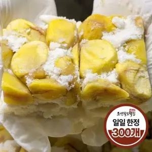 [일일 300개 한정] 조선팔도떡집 국산 공주 통밤 듬뿍 넣은 통밤설기 800g (100g x 8개)