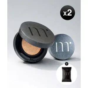 MOLVANY [2pack] 몰바니 글로우/커버 슬릭 쿠션 (본품 1개 + 리필 1개) 549844Moony