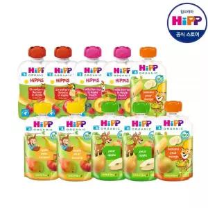 HiPP 힙 100% 과일 이유식 100gx10개 기획세트