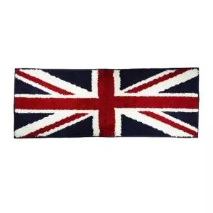 유니언잭 디자인 주방 현관 매트 욕실 발매트 극세사