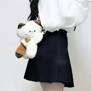 남여공용 가방 백팩 가방 인형 숄더백 귀여운 고양이 캐릭터 크로스백