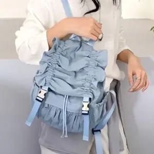 남여공용 가방 주름 미니 엠티 여성 백팩