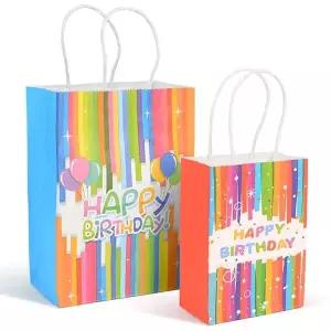종이쇼핑백 생일축하 선물백 쇼핑백 종이 포장 선물 가방 파티백