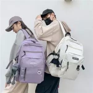 남여공용 가방 학생 신학기가방 커플가방 심플 캐주얼백팩 학생가방