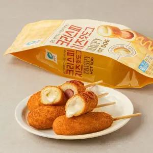 청정원 크리스피치즈핫도그 375g