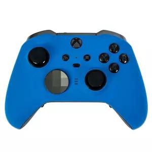 Xbox Elite 시리즈 2 커스텀 소프트 터치 컨트롤러 부드러운 추가 그립감 시원한 블루 컬러 One Series X