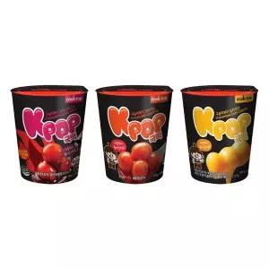 KPOP 구슬떡볶이 3종 오리지널, 슈퍼스파이시, 딥치즈맛