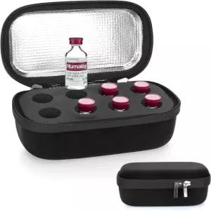 유셰어 인슐린 냉장고 홀더 보관 케이스 정리함 바이알 정리 가방 표준 10ml U-100 내장 알루미늄 호일