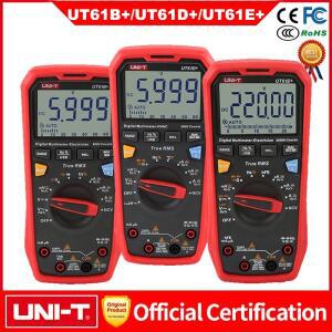 UNI-T UT61B 플러스 스마트 멀티미터 디지털 전문가용 22000 카운트 AC DC 전류계 전압계 멀티테스터