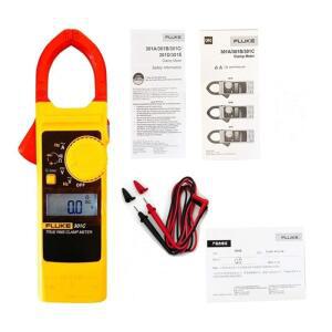 Fluke 301 시리즈 FLUKE 클램프 미터 휴대용 10mm 턱 AC 전류 AC/DC 볼트 Ω 주파수
