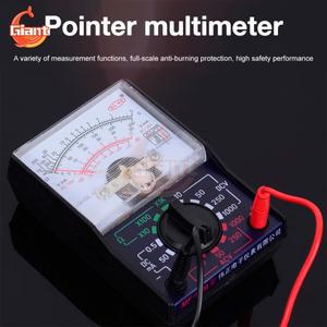 MF-110A AC/DC 아날로그 멀티미터 니들 포인터  범용 전압계 전류계 휴대용 OHM 저항 테스터