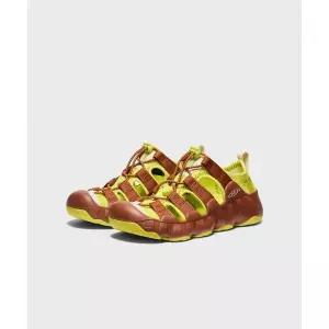 KEEN X HIKING PATROL 하이퍼포트 H2 여성 샌들 Sulphur SpringGingerbread KNSO5E107Y2 163041