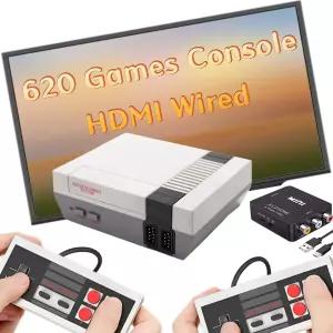 620개의 비디오 게임이 포함된 레트로 콘솔 유선 컨트롤러가 클래식 미니 시스템 HDMI 및 출력 플러그 앤