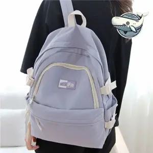여학생 데일리 백팩 중학생 고등학생 수납 편한 신학기준비 학생백팩 대학신입생가방