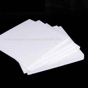 0.2-30mm 흰색 PTFE 보드 시트 플레이트 블록 폴리테프 부식 방지 가공 모델 재료 다양한 크기