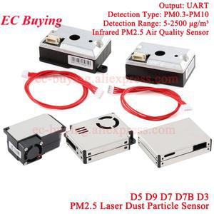 PM2.5 공기 입자/먼지 센서 D5 D9 D7 D3 레이저 D01 적외선 IR 모듈 가스 오염 감지 정화기 플랜토워