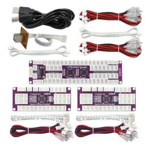 PS3 라즈베리 파이 2/4 플레이어 usb 아케이드 제로 지연 조이스틱 인코더 PCB for PC/안드로이드 스마트