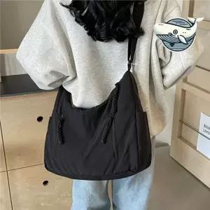 심플한 캐주얼 크로스백 실용적 데일리 숄더백 학생크로스바디백 웨스트백