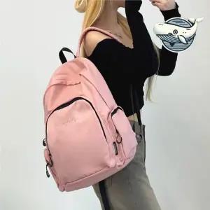 여학생 필수 핑크 데일리 백팩 편리한 수납 기본백팩 귀여운백팩 신학기책가방