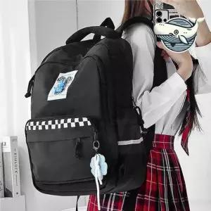 다용도 검정학생책가방 남녀공용 학생용백팩 데일리가방 남성백팩 백팩남자 여대생가방