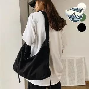 스타일리시 캔버스 크로스 바디백 다용도 숄더백 돋보이는가방 선물하기좋은가방