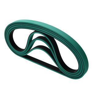폴더 접이식 기계용 내마모성 고무 컨베이어 벨트 8.0mm 두께 글루어 피더