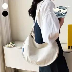 감각적인 학생용 크로스백 세련된 반달 디자인 학생크로스백 여성크로스백