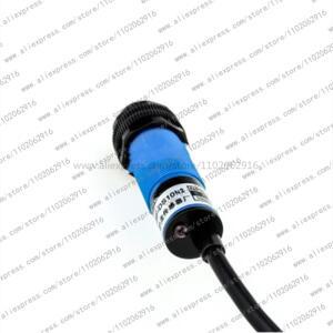 5PCS 광전 스위치 E3F-DS10N2 확산 반사 DC 3 라인 NPN 평상시 닫힘 적외선 센서 M18