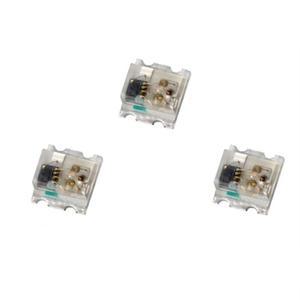 [호환품] LED 칩 미니 SMD 주소 지정 가능 디지털 RGB 풀 컬러 픽셀 스트립 스크린용 DC5V WS2812 100 개