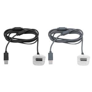 1.8m USB 듀얼 마그네틱 링 충전 케이블 재생 Xbox 360 무선 게임 컨트롤러 용 액세서리