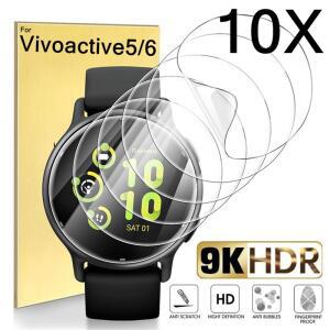 Garmin Vivoactive 6 5 화면 보호기 용 1/10Pack HD 소프트 안티 스크래치 하이드로 겔 필름
