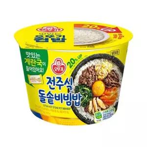 [오뚜기] 컵밥 전주식 돌솥비빔밥 12개e[35949492]