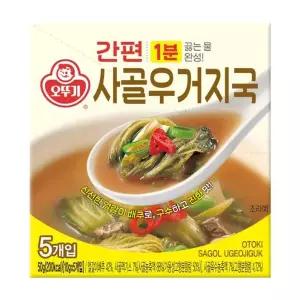 [오뚜기] 간편 블럭국사골우거지국 x 10팩e[35949532]