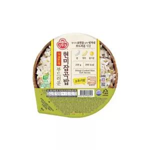 [오뚜기]밥 식감만족 부드러운현미잡곡밥 210g x 12입[35949614]