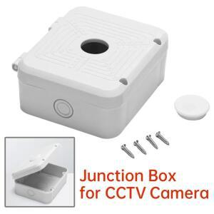 CCTV 카메라 비디오 와이어 박스용 방수 접속 상자 전원 공급 케이블 야외 전자 보호 흰색