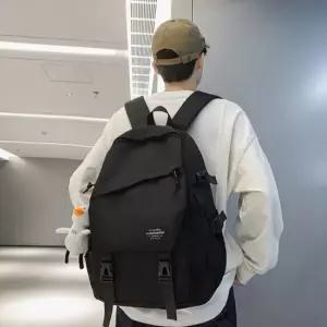 남녀공용 2컬러 사선 포켓 신학기가방 학생백팩 고등학생백팩 운동백팩 헬스백팩