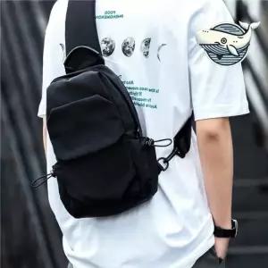 편리한 슬링백 어깨가방 남녀공용 스타일백 와이드어깨끈 와이드 어깨 허리