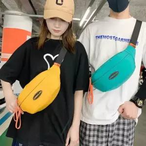 TK-P055 슬링백 남자 여자 공용 가방 크로스 힙팩 허리가방 남여 공용 학생 미니백