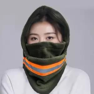 (GTS72475)안전 반사띠 넥워머 바라클라바(카키)